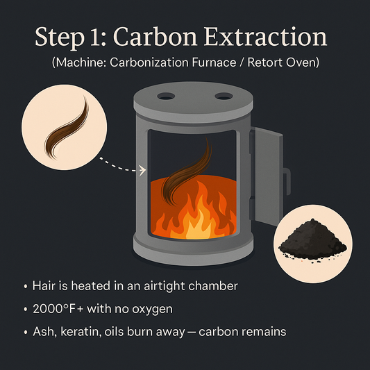 Loose White Lab-Grown Diamond from Ashes or Hair – Memorial Diamond for Pets or Loved Ones | Black Jack Memory