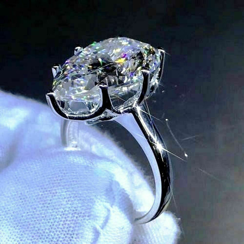 2.00 Ct. Pear cut Moissanite Engagement Ring by Black Jack