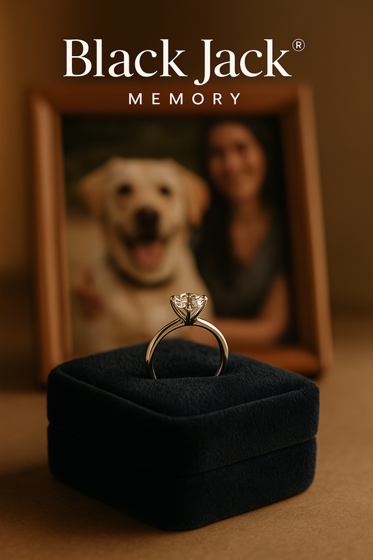 Ashes to Diamond – Custom Lab-Grown Memorial Diamond from Hair or Ashes | Black Jack® Memory USA