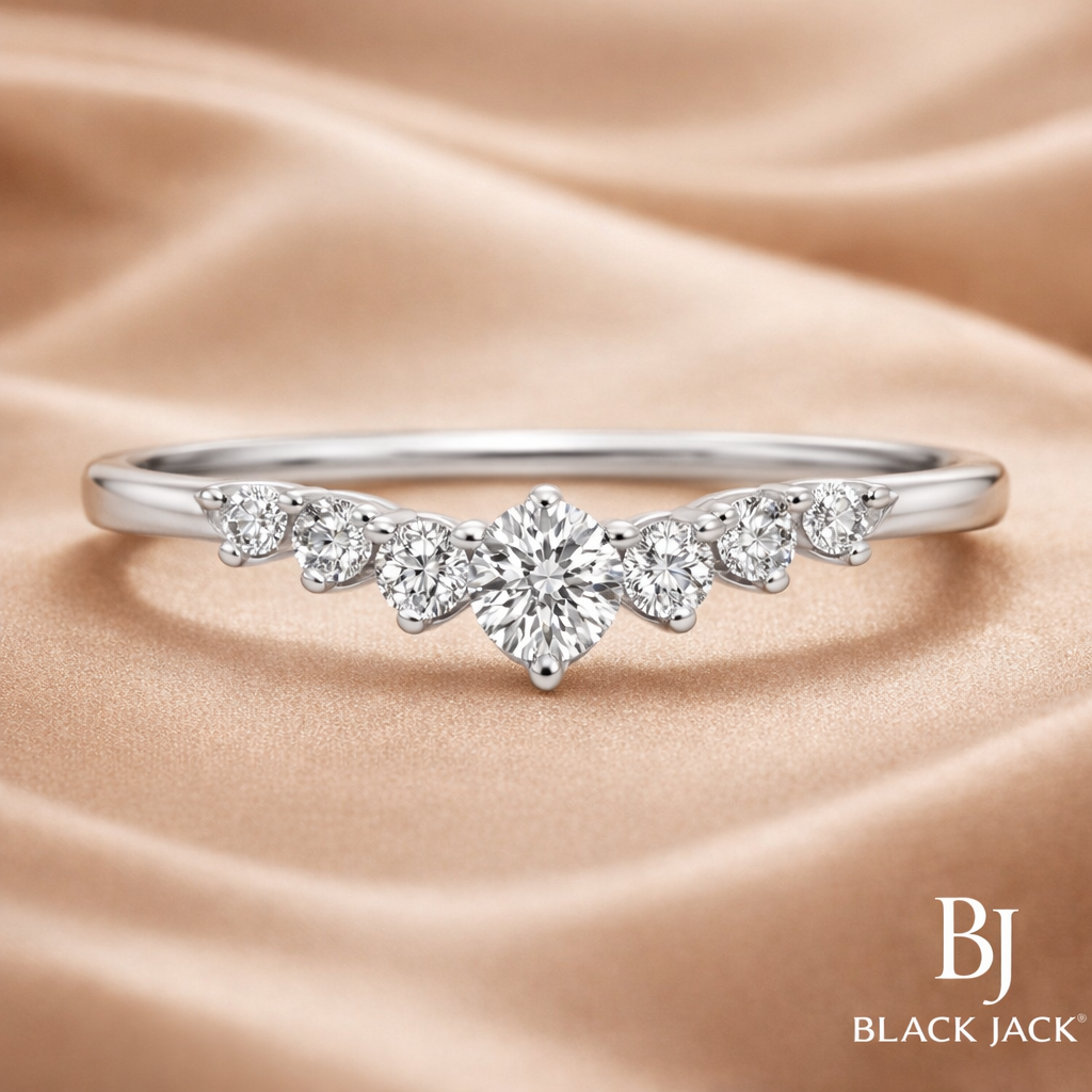 1.20 Carat Lab-Grown Diamond Engagement Ring Heart Cut with Side Stones in 14K White Gold