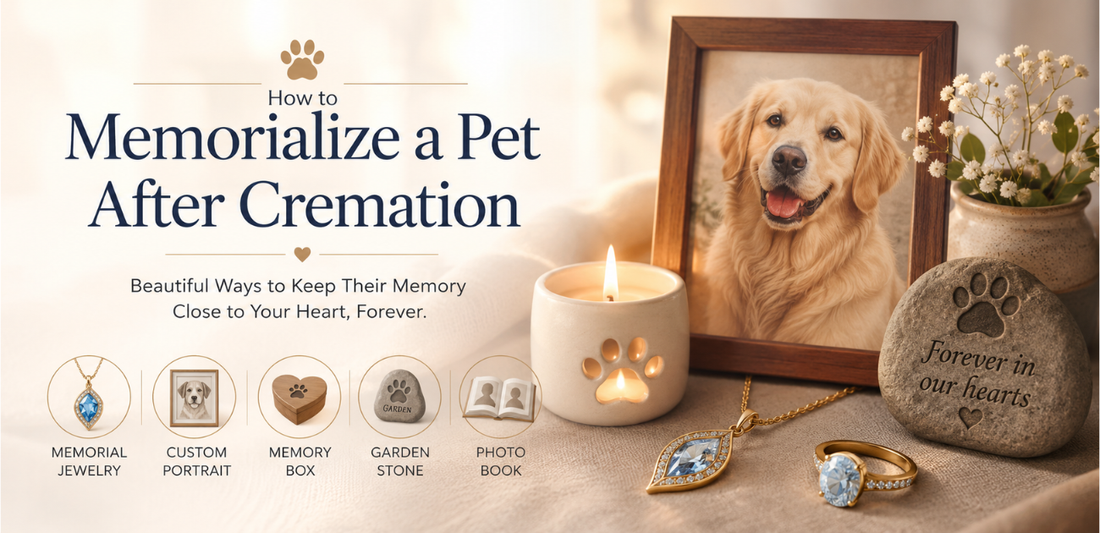 Best Ways to Memorialize a Pet After Cremation