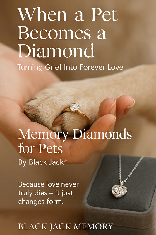 When a Pet Becomes a Diamond – Turning Grief Into Forever Love