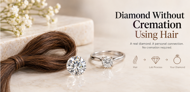 Can You Make a Diamond Without Cremation Using Hair?