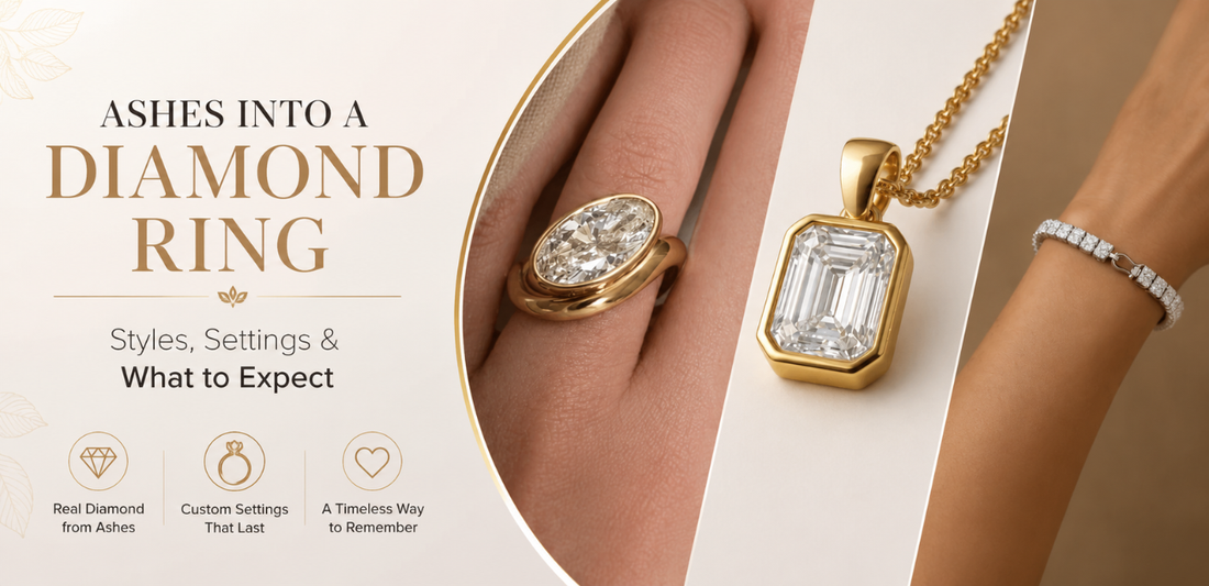 Can You Turn Ashes into a Diamond Ring? Styles, Settings & What to Expect