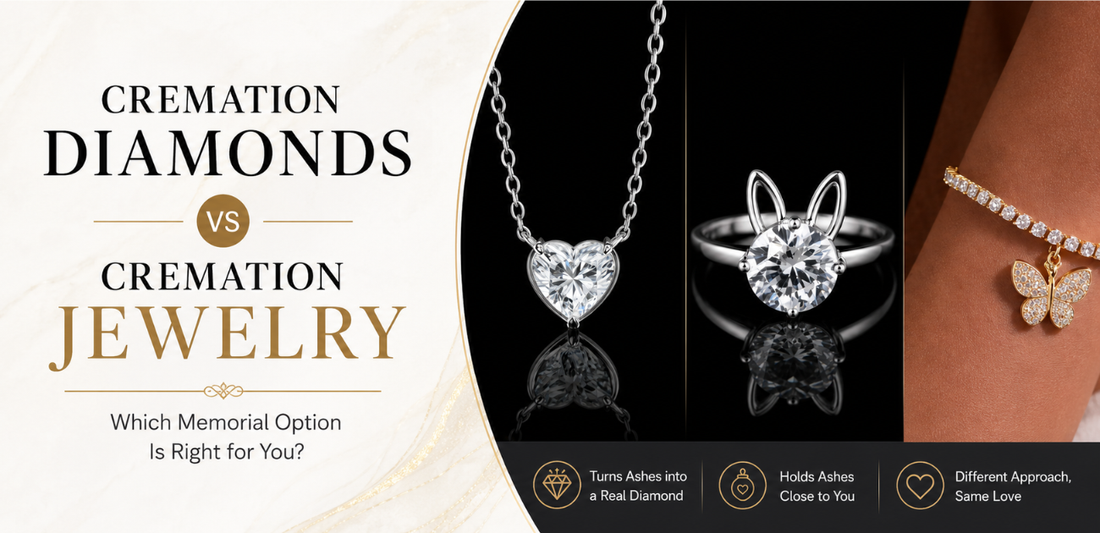 Cremation Diamonds vs Cremation Jewelry: Which Memorial Option Is Right for You?