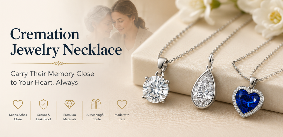 Cremation Jewelry Guide: Necklace, Ring & Bracelet Options, Materials, and Care