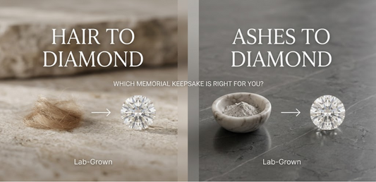 Hair to Diamond vs Ashes to Diamond: Which Option Is Better for a Memorial Keepsake?