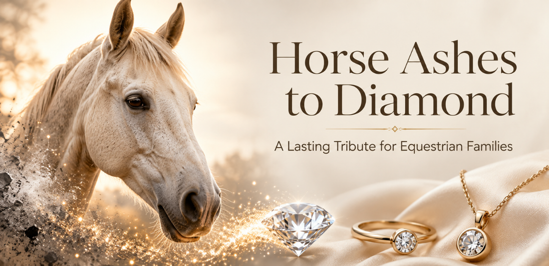 Horse Ashes to Diamond: A Lasting Tribute for Equestrian Families