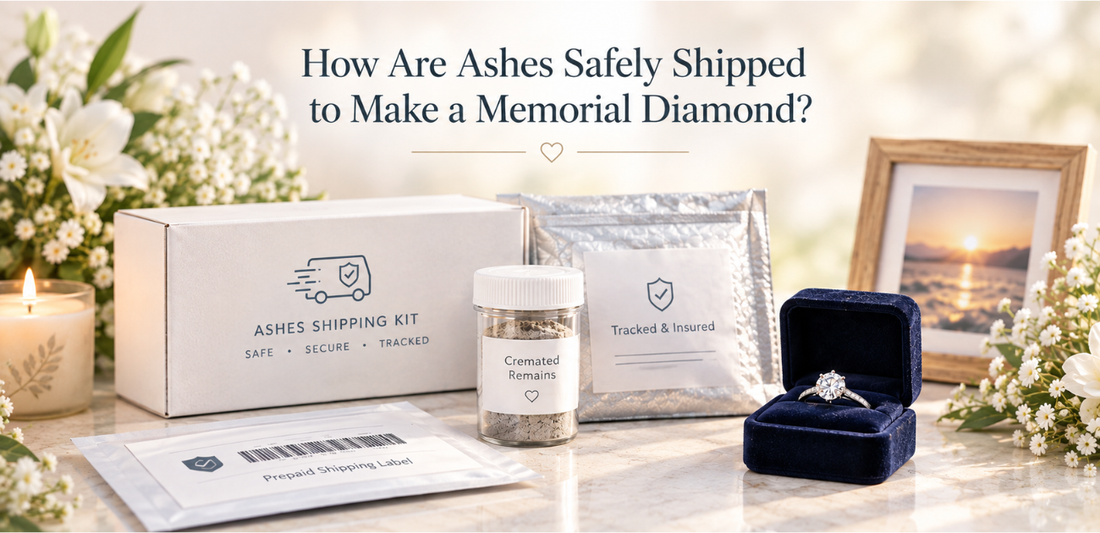 How Are Ashes Safely Shipped to Make a Memorial Diamond?