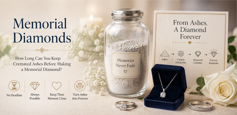 How Long Can You Keep Cremated Ashes Before Making a Memorial Diamond?
