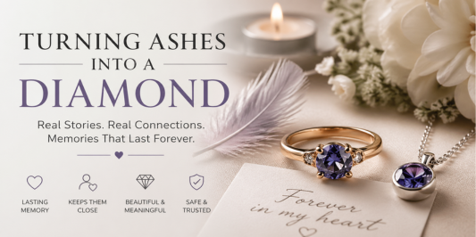 In Their Words: How Our Customers Found Comfort in Turning Ashes into a Diamond