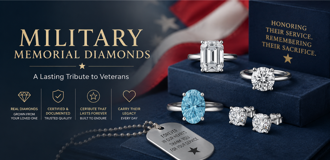 Military Memorial Diamonds: A Lasting Tribute to Veterans