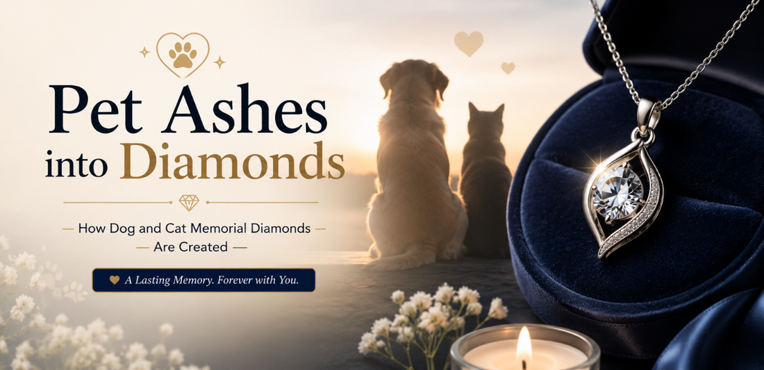 Pet Ashes into Diamonds: How Dog and Cat Memorial Diamonds Are Created