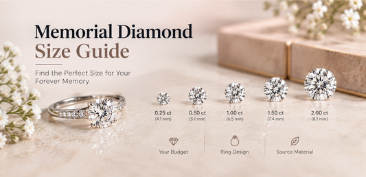What Size Memorial Diamond Should You Choose?