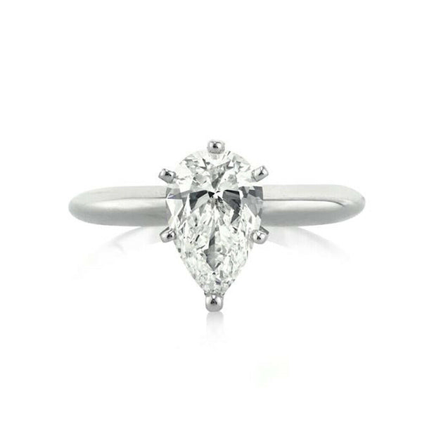 2.50 Ct. Pear cut Engagement Ring Bands by Black Jack