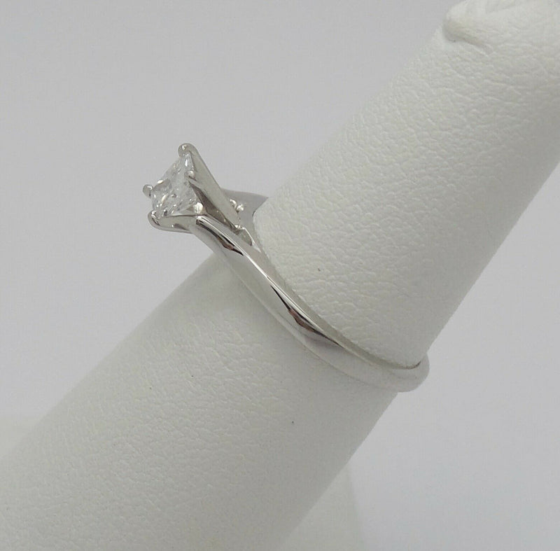1.50 Ct. Princess Shape Moissanite Engagement Ring by Black Jack