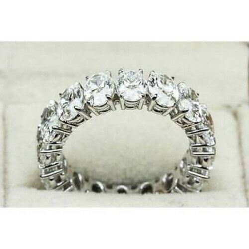 Band 3.00 Ct. Round cut Moissanite Engagement Ring by Black Jack