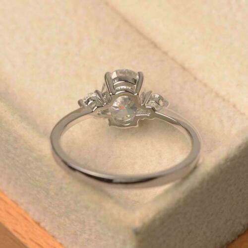 2.50 Ct. Oval cut Moissanite Engagement Ring by Black Jack