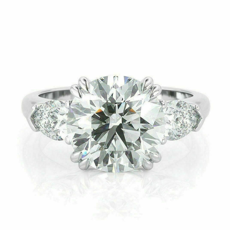 3.00 Ct. Radiant cut Moissanite Engagement Ring by Black Jack