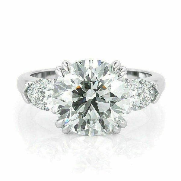 Copy of 3.00 Ct. Radiant cut Moissanite Engagement Ring by Black Jack