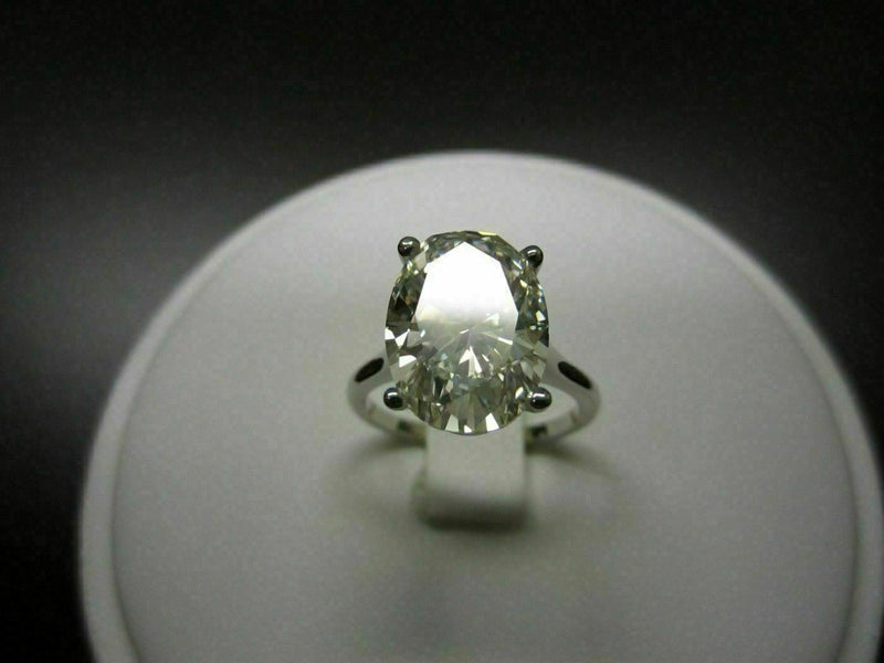 2.00 Ct. Oval cut Moissanite Engagement Ring by Black Jack