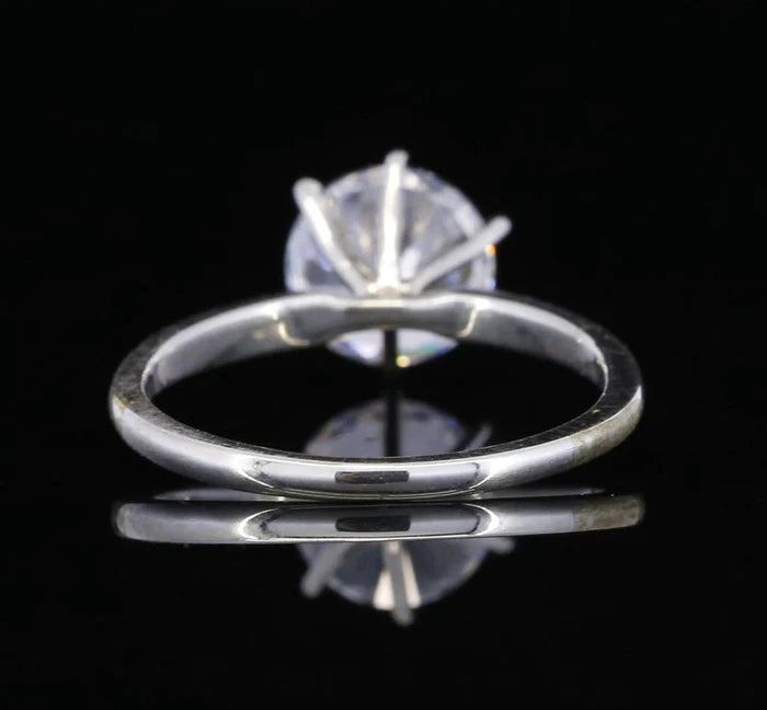 1.00 Ct. Round Solitaire Lab Grown Diamond Engagement Rings