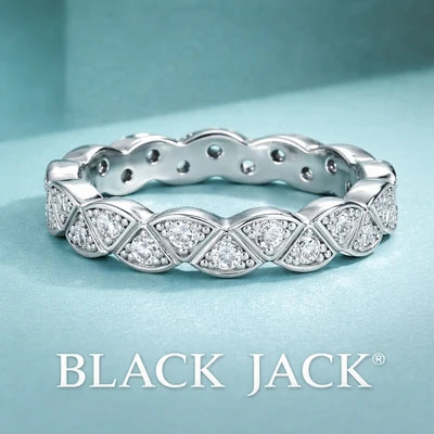 0.54 Carat Lab-Grown Diamond Wedding Band Round Cut in 14K White Gold