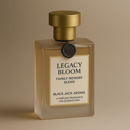 Legacy Bloom™ – Family Memory Blend | Family Tribute Perfume from Ashes or Hair | Black Jack® Aroma – Memory Perfumes & Aroma™