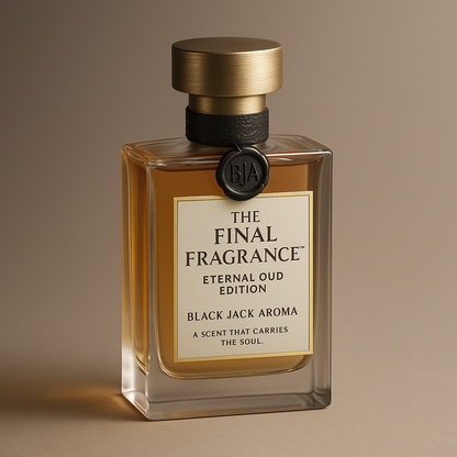 The Final Fragrance™ – Eternal Oud Edition | Memorial Perfume from Ashes or Hair | Black Jack® Aroma