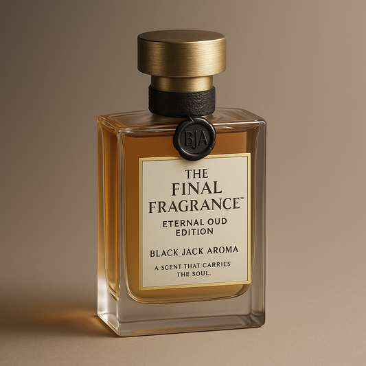 The Final Fragrance™ – Eternal Oud Edition | Memorial Perfume from Ashes or Hair | Black Jack® Aroma