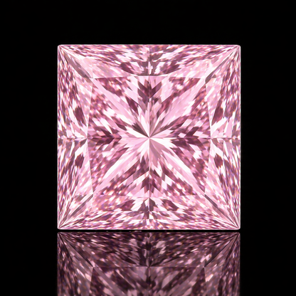 Princess Pink Ashes to Diamond – Keepsake Memorial Diamond Stone Black Jack 💎