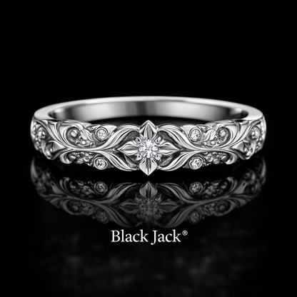 0.40 Carat Lab-Grown Diamond Women’s Wedding Band Round Cut in 14K White Gold