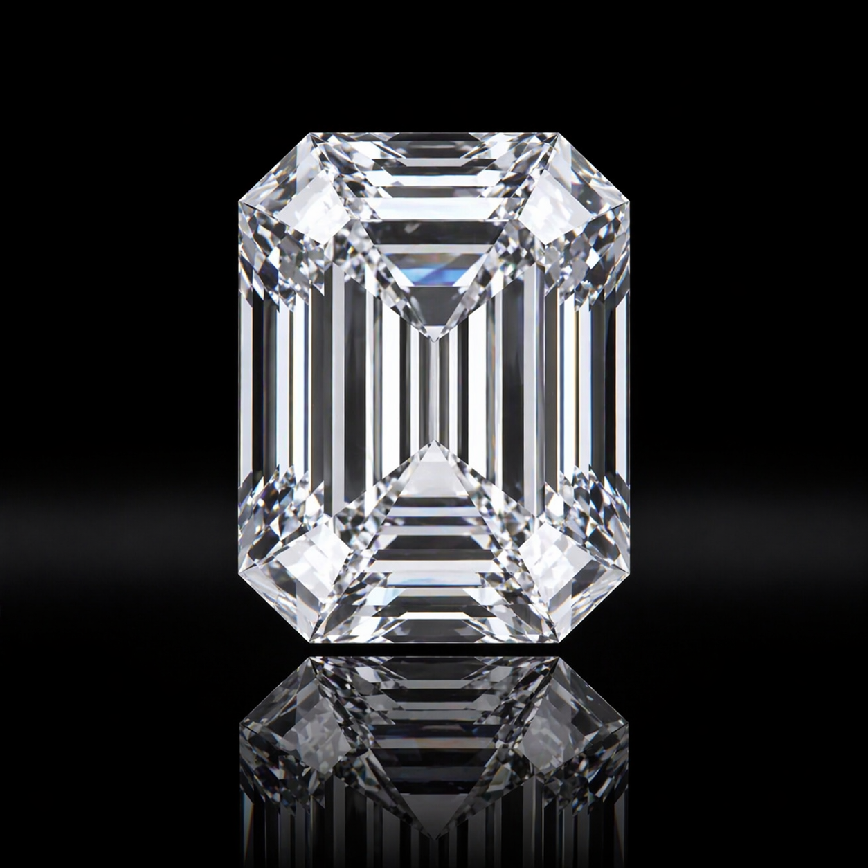 Emerald Cut Ashes to Diamond – Legacy Memorial Diamond Keepsake for Loved One Black Jack 💎