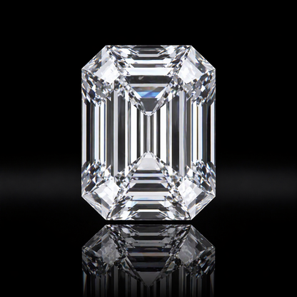 Emerald Cut Ashes to Diamond – Legacy Memorial Diamond Keepsake for Loved One Black Jack 💎
