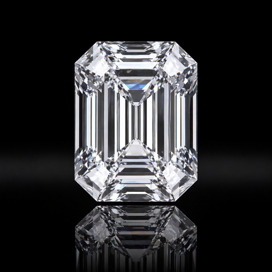 Emerald Cut Ashes to Diamond – Legacy Memorial Diamond Keepsake for Loved One Black Jack 💎