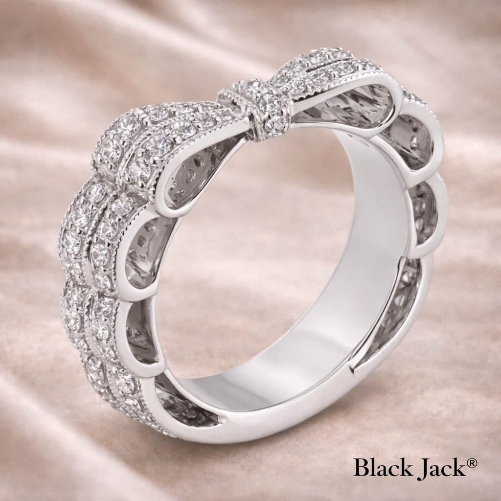 Lab Grown Round Diamond Eternity Engagement Band in 14K White Gold – 1.50 CT TW IGI Certified