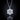 1.00 Ct Lab-Grown Diamond Floral Cluster Pendant in 925 Sterling Silver Black Jack®