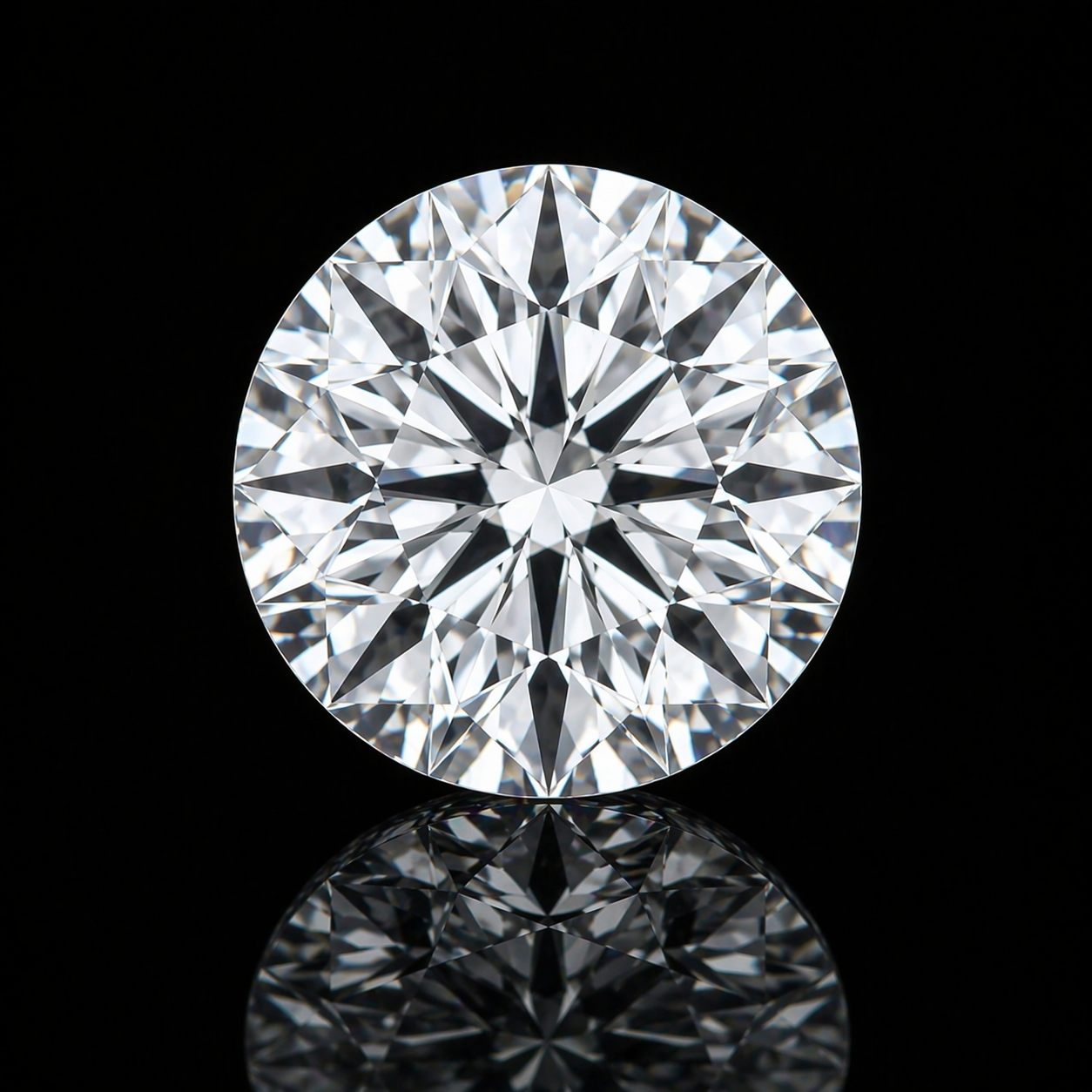 Round White Ashes to Diamond – Legacy Memorial Keepsake Diamond Black Jack 💎