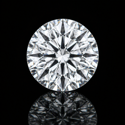 Round White Ashes to Diamond – Legacy Memorial Keepsake Diamond Black Jack 💎