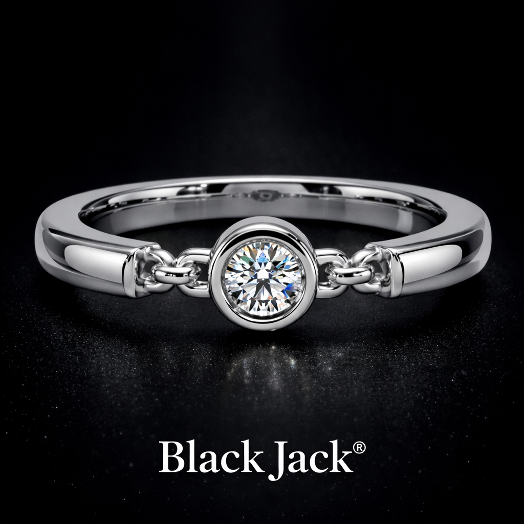 0.50 Carat Round Cut Lab-Grown Diamond Solitaire Engagement Ring in 925 Sterling Silver