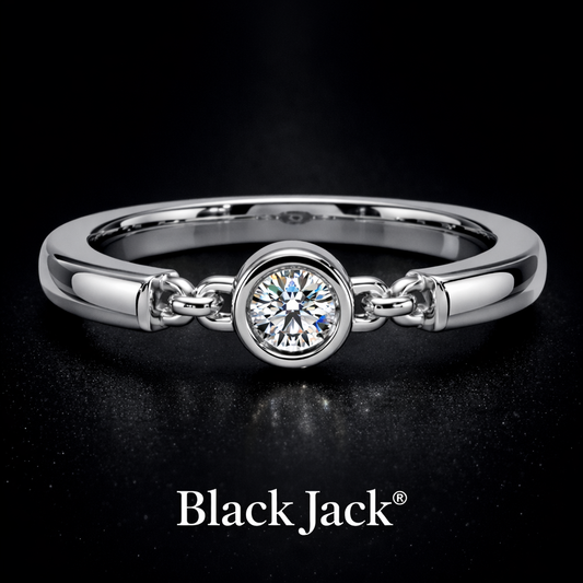 0.50 Carat Round Cut Lab-Grown Diamond Solitaire Engagement Ring in 925 Sterling Silver
