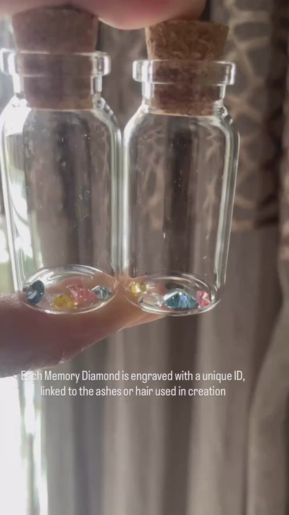 1.50 CT Heart Shape Memory Diamond Ring in 14K Yellow Gold – Ashes to Diamond | Brand Authenticity Certified