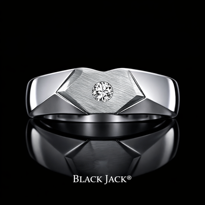 0.15 Ct Single Stone Round Cut Men’s Wedding Band Custom Memory Diamond Men’s Wedding Band  Lab-Grown Diamond from Personal Carbon in 14K Gold