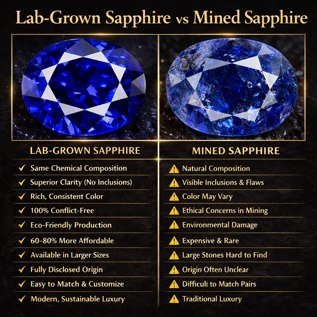 1.00 Ct Pear Shape Blue Sapphire Vintage Side Stone Ring in 925 Sterling Silver – Lab-Grown Gemstone Black Jack