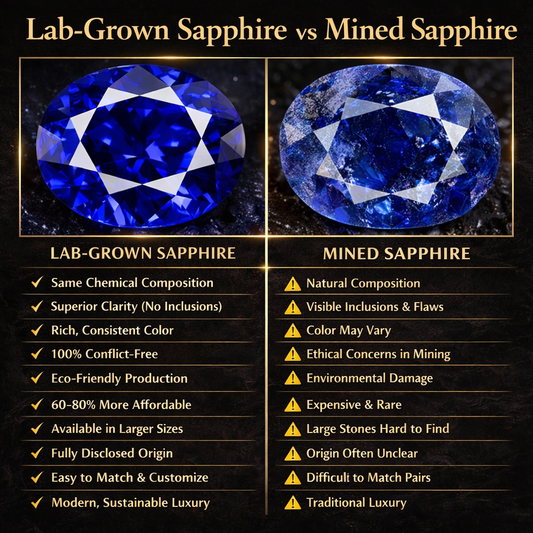 1.00 Carat Pear Cut Royal Blue Lab-Grown Sapphire Solitaire Pendant in 925 Sterling Silver
